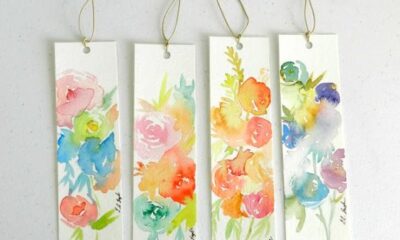 Segnalibro fai da te primavera