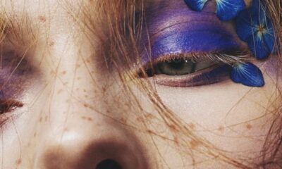Trucco occhi floreale