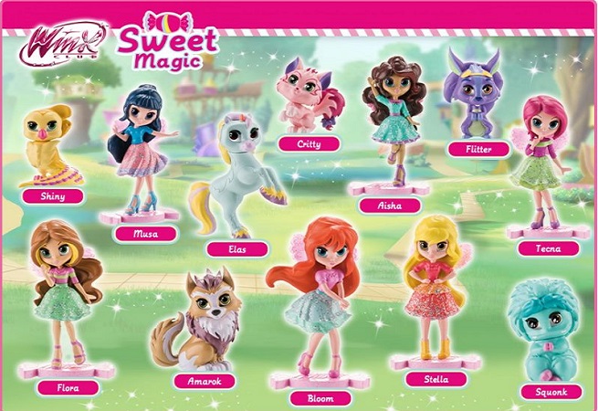 Giochi in edicola: Winx Sweet Magic di Tridimensional