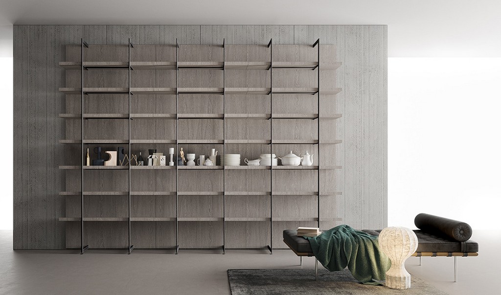 Zampieri cucine: la nuova collezione Segni Living di architetture modulari, le foto