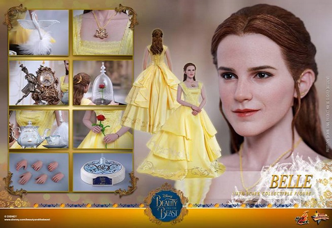 La Bella e la Bestia: l’action doll di Belle di Hot Toys