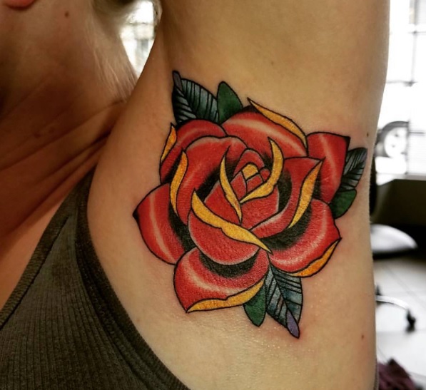 Tatuaggio ascelle