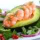Insalata di avocado e gamberetti