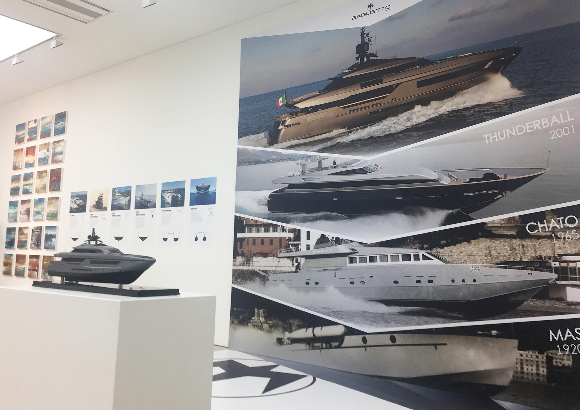 Baglietto fra i protagonisti della Superyacht Gallery a Londra