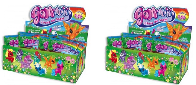 Giochi in edicola: i teneri Gom.mini – I Pony dei sogni di D’Kidz