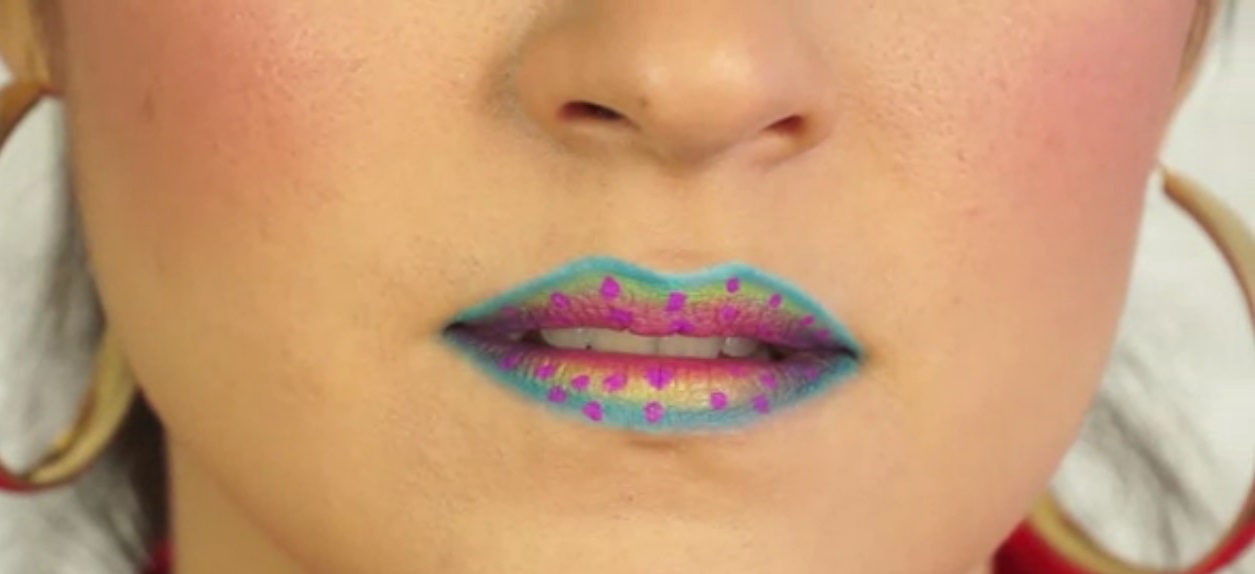 Make up originale: prova le rainbow lips