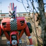 Transformers Art: i giganteschi robot dell’artista Danilo Baletic costruiti con rottami di auto e camion