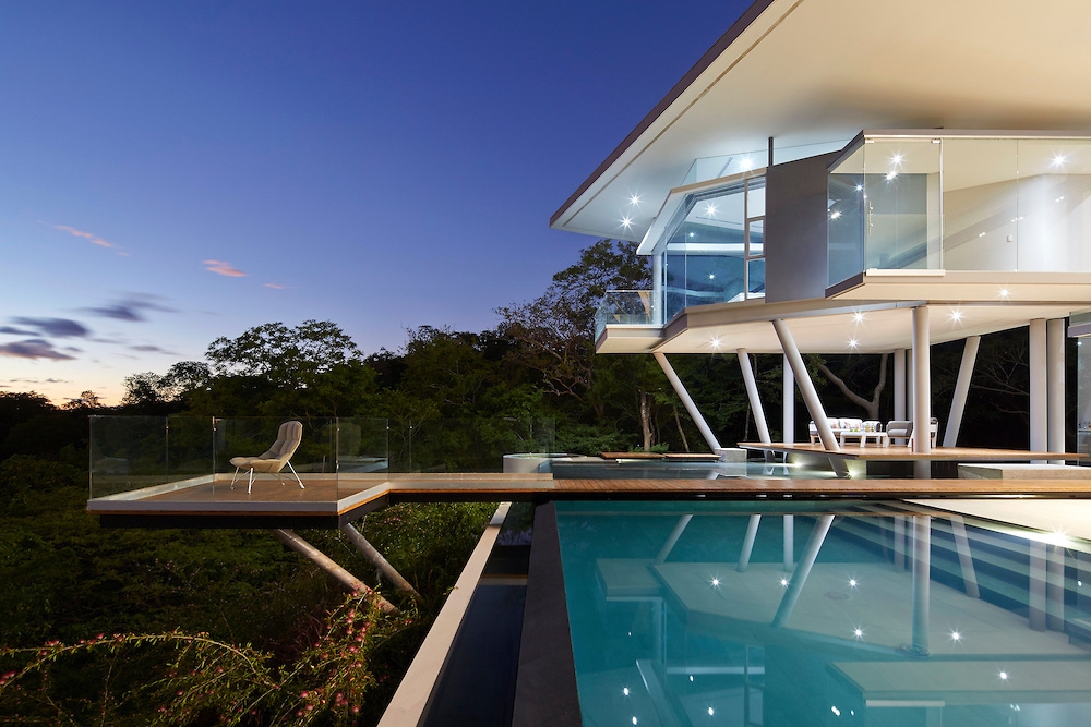 Casa di lusso in stile moderno con vista sul Golfo di Papagayo