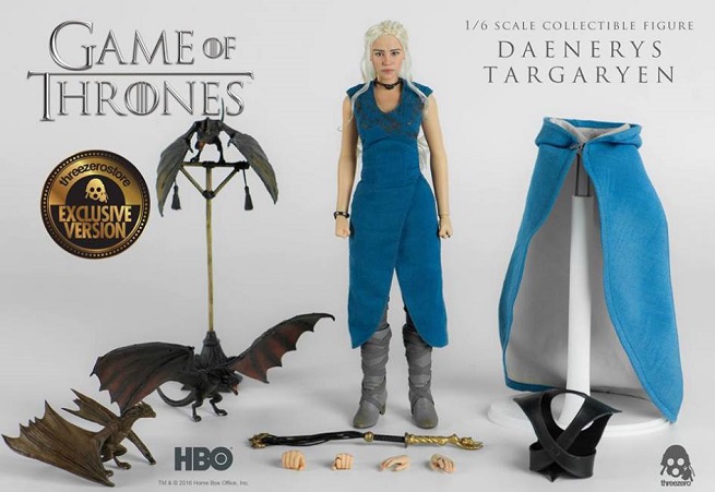 Game of Thrones: l’action doll di Daenerys Targaryen di ThreeZero