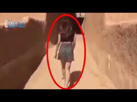 Modella saudita fuorilegge perché in minigonna, video