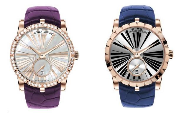 Nuovi orologi Roger Dubuis Collezione Excalibur 36: l&#8217;accento femminile dell&#8217;oro rosa