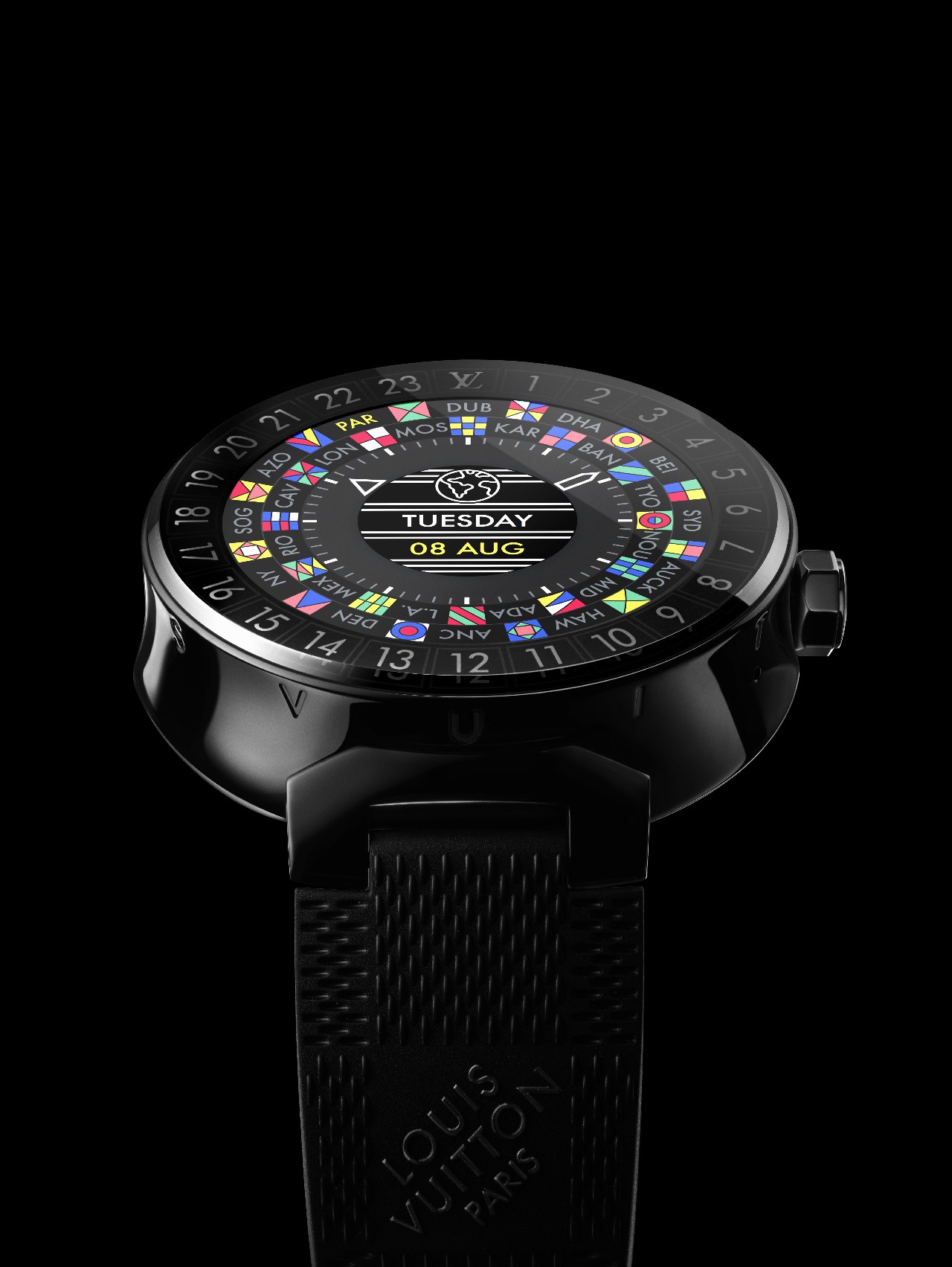 Louis Vuitton orologio Tambour Horizon: il primo connected watch della Maison, video e foto