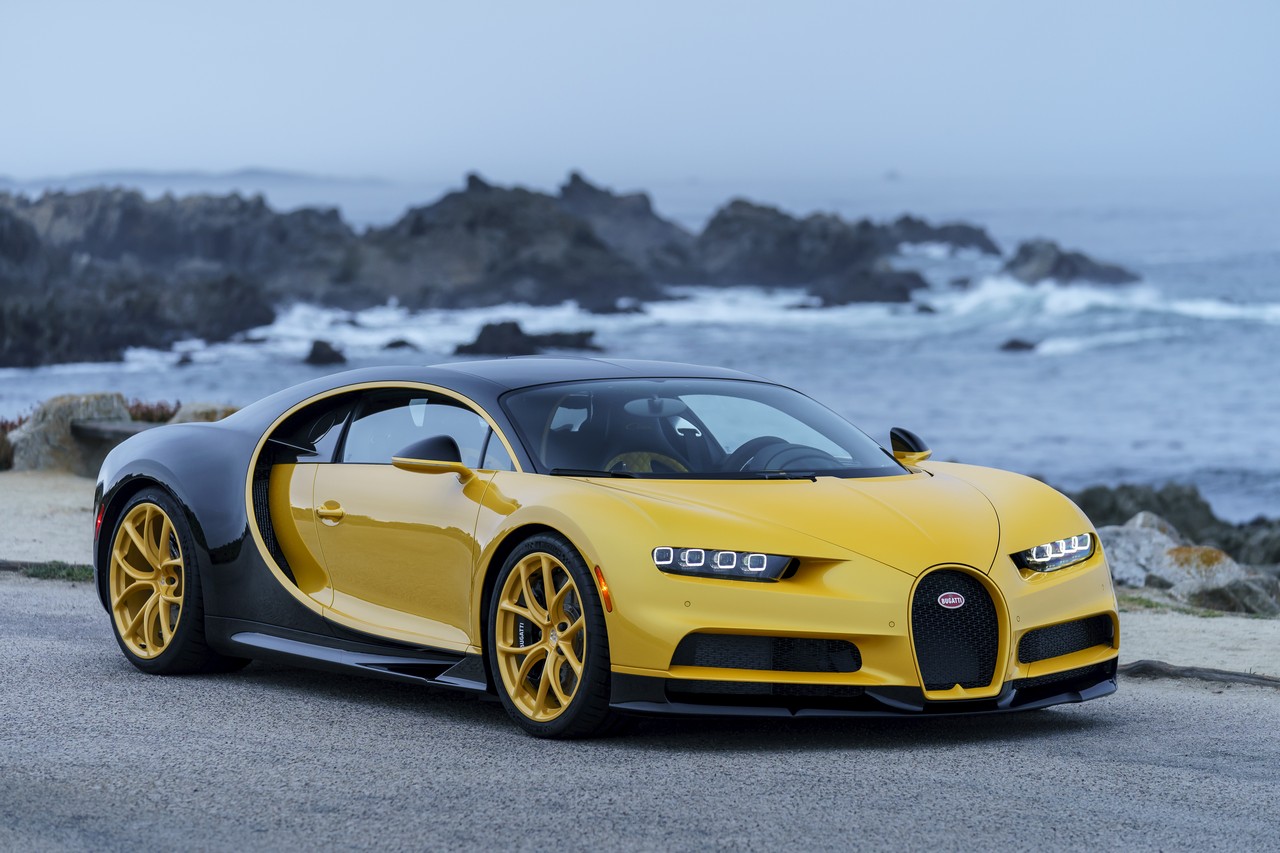 La prima Bugatti Chiron degli USA consegnata al Concorso d’Eleganza di Pebble Beach 2017