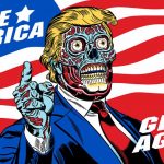 Trump come un alieno di “They live”: l’opera d’arte in Messico