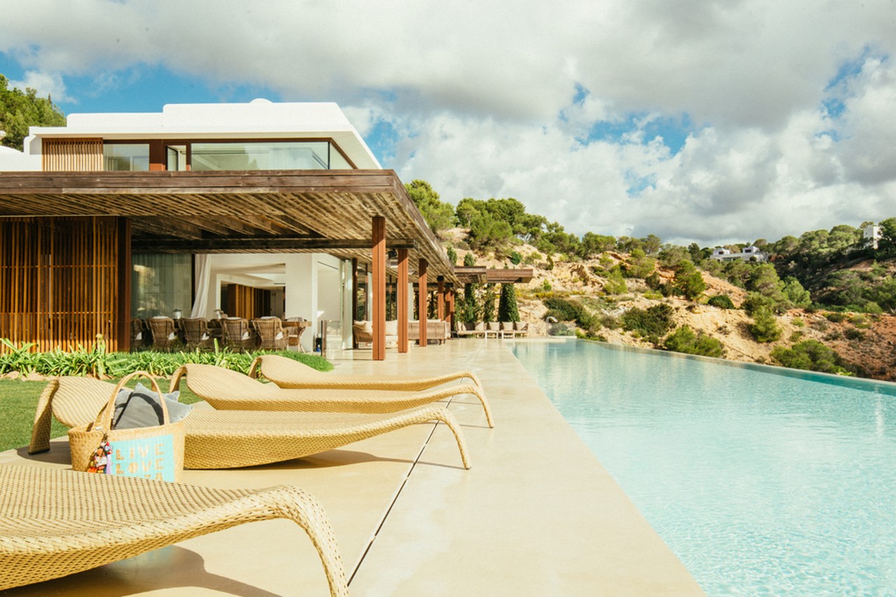 Villa di lusso a Ibiza, Baleari: 1.214 mq vista mare in affitto