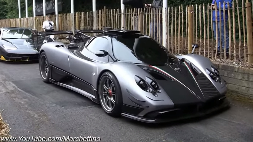 Pagani Zonda 760 Oliver suona a Goodwood [Video]