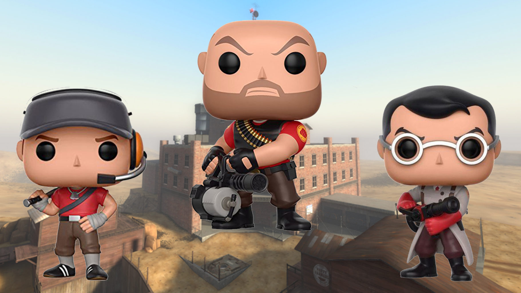 Team Fortress 2, le action figures by Funko