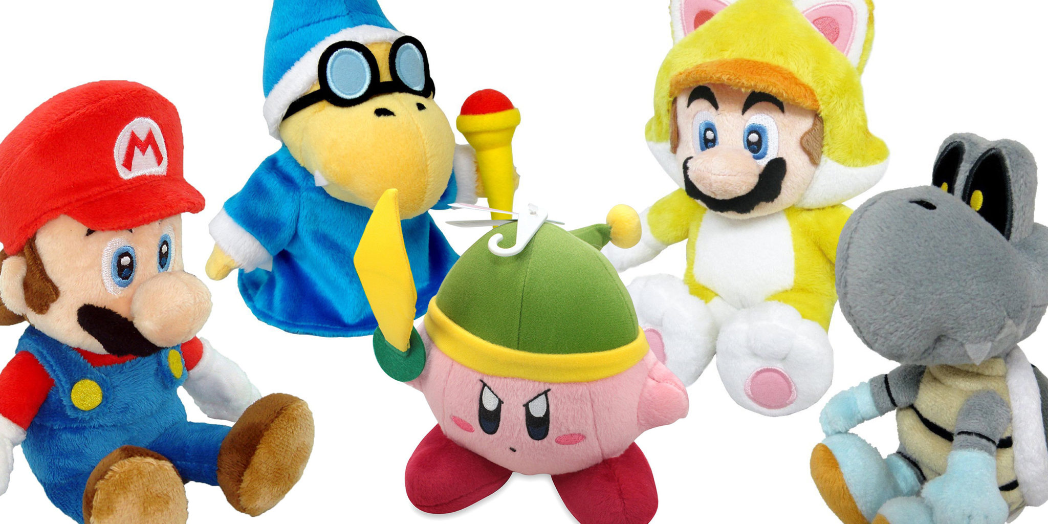 Nintendo, la linea di peluche di Super Mario