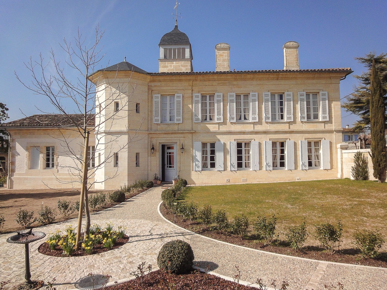 Villa storica del 1850 a Saint-Émilion, nell’Aquitania, in Francia