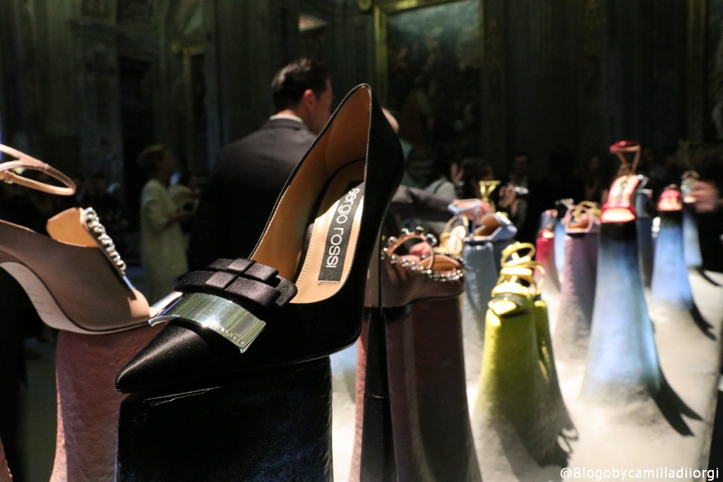 Milano Moda Settembre 2017: le scarpe Sergio Rossi per la Primavera Estate 2018, le foto