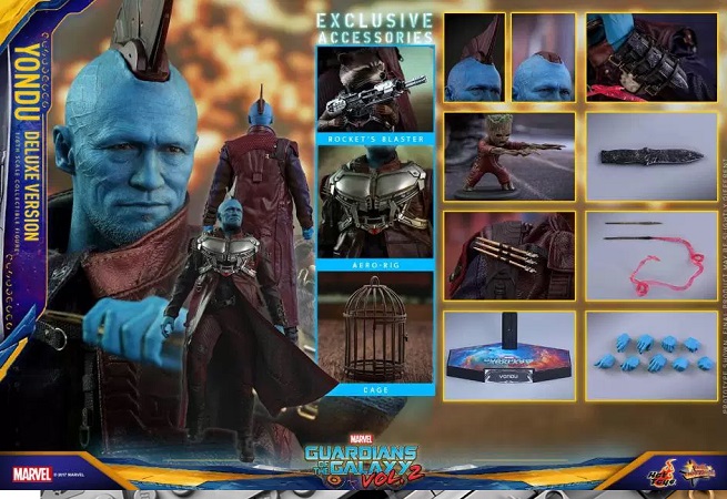 Guardiani della Galassia Vol. 2: l&#8217;action doll di Yondu di Hot Toys