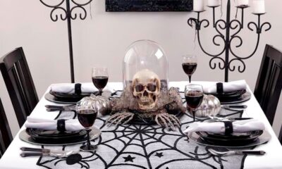Decorazioni di Halloween sugli shop online: su Amazon possiamo comprare tutto il necessario per la tavola.