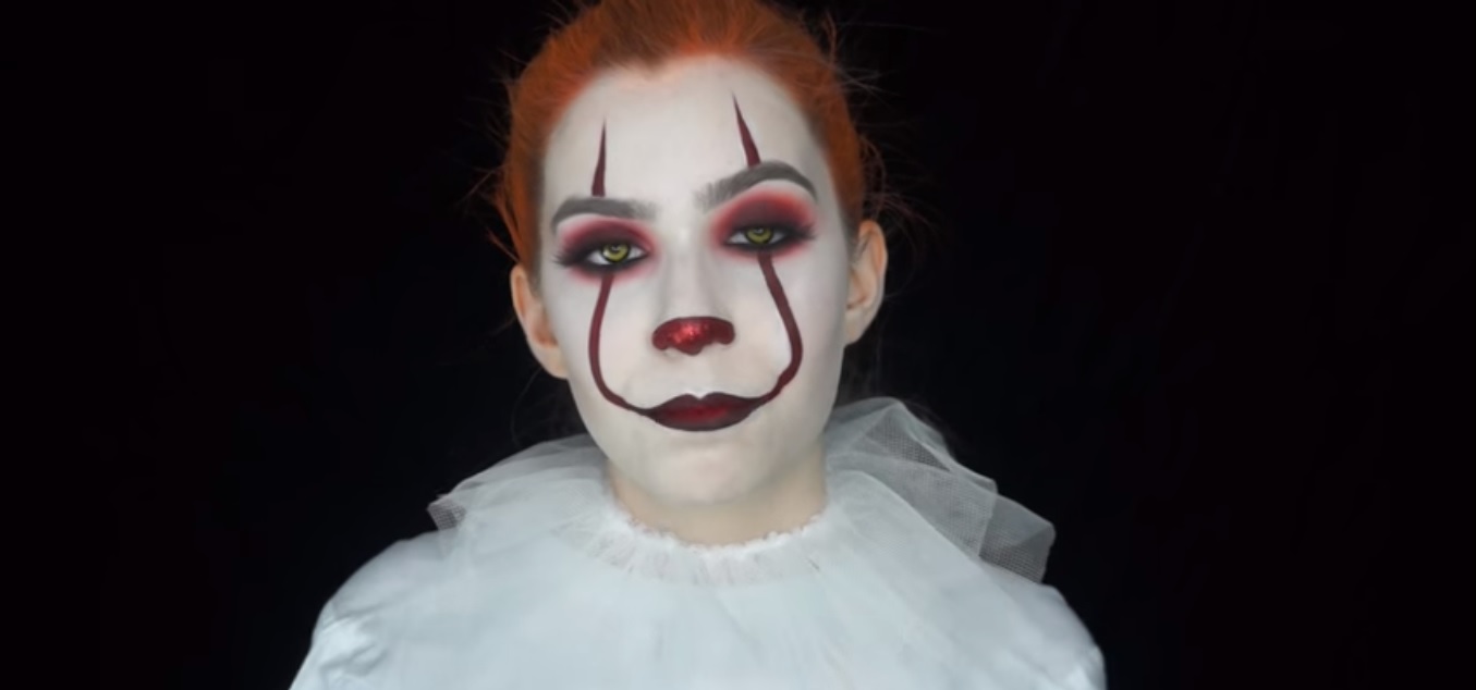 Trucco per Halloween ispirato al clown Pennywise di IT: il video tutorial
