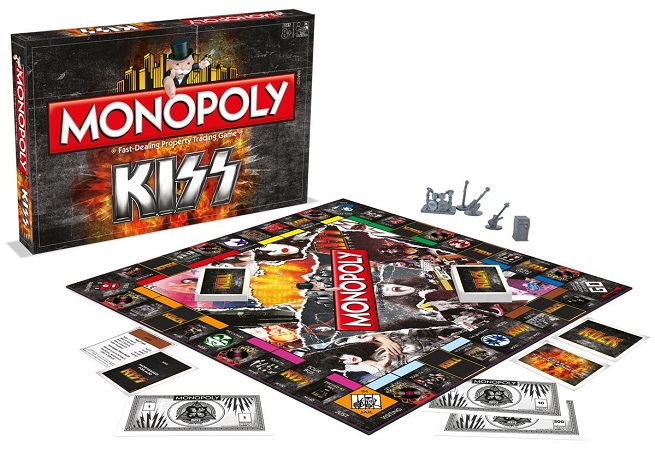 Monopoly dei Kiss, per veri amanti del Rock