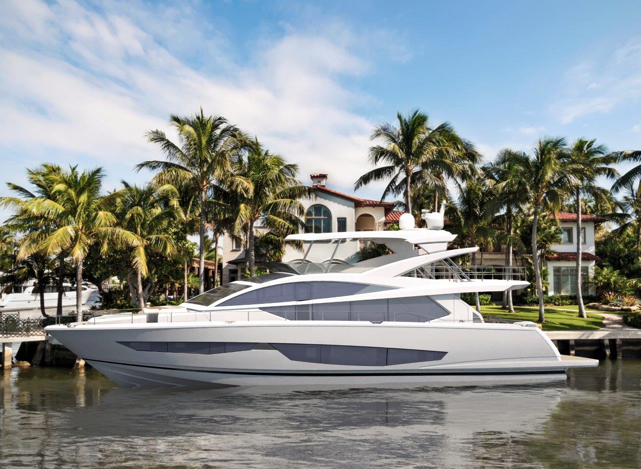 Yacht di lusso Pearl 80 al Forte Lauderdale International Boat Show 2017