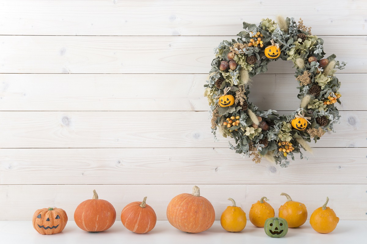 Le ghirlande per Halloween fai da te da appendere alla porta