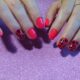 Halloween nail art