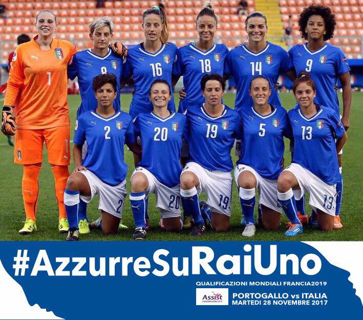 Nazionale femminile italiana di calcio: dove vedere la partita di qualificazione per il Mondiale