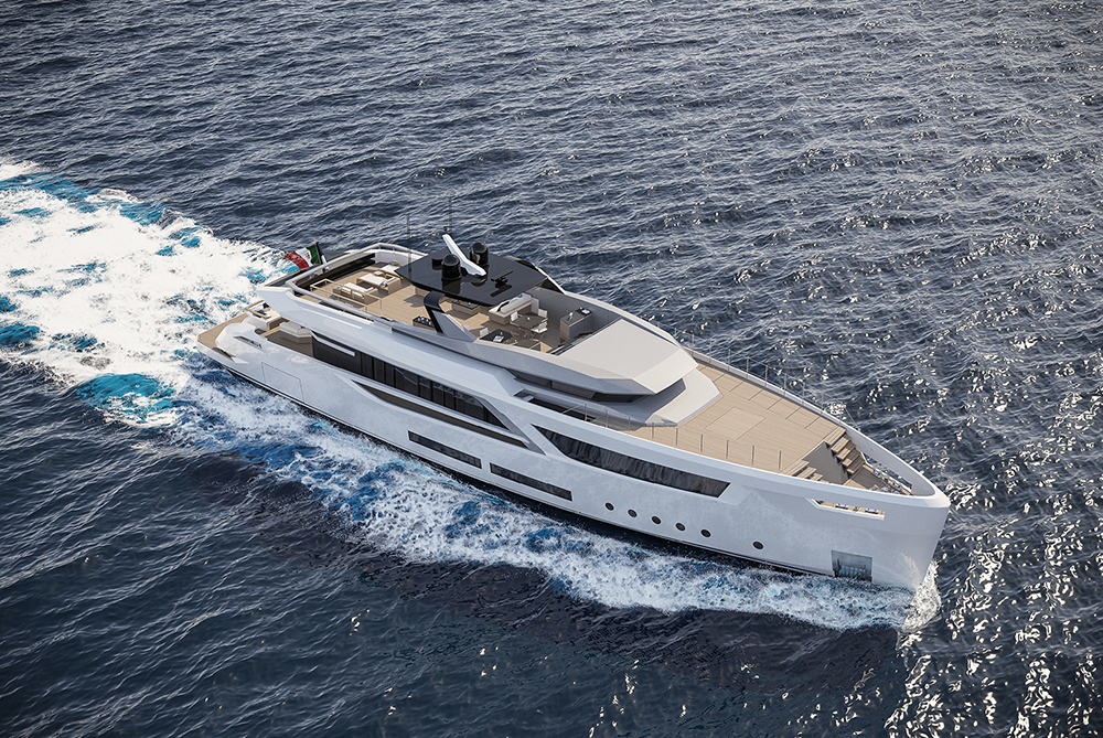 Yacht di lusso Baglietto: nuovi modelli della collezione V-Line