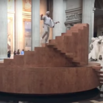 Parigi, la coreografia sul pendolo di Foucault nel Pantheon