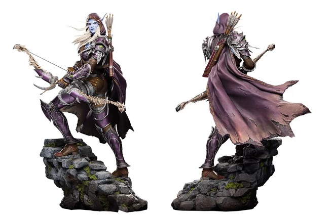 World of Warcraft: la statua di Sylvana Ventolesto di Blizzard Collectibles