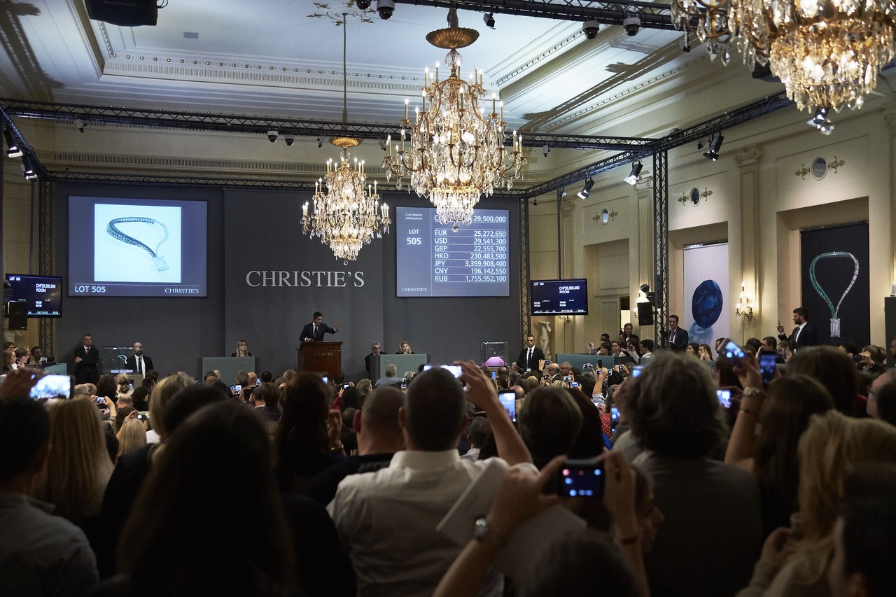 Collana de Grisogono fa il record all&#8217;asta Magnificent Jewels di Christie&#8217;s a Ginevra