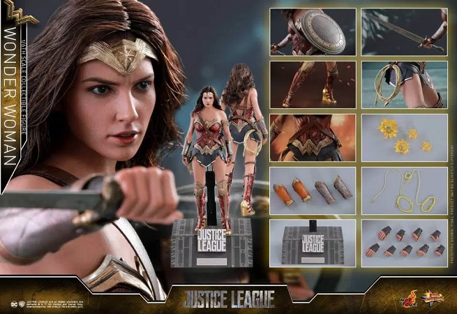 Justice League: l’action doll di Wonder Woman di Hot Toys