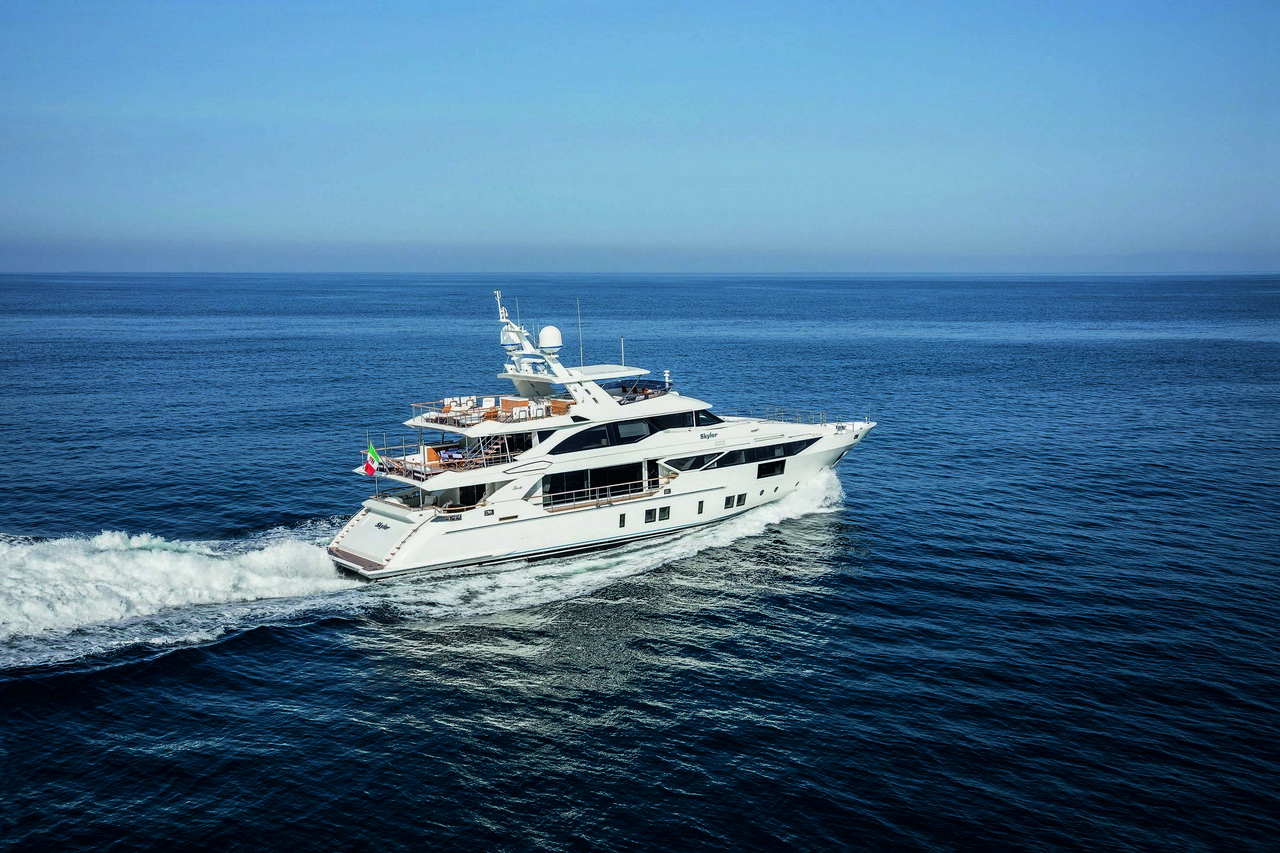 Lo yacht di lusso Benetti Skyler vince il premio Best of the Best di Robb Report China