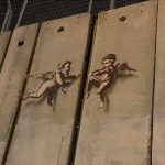 Banksy, un murale a Betlemme per auspicare la pace tra Israele e Palestina