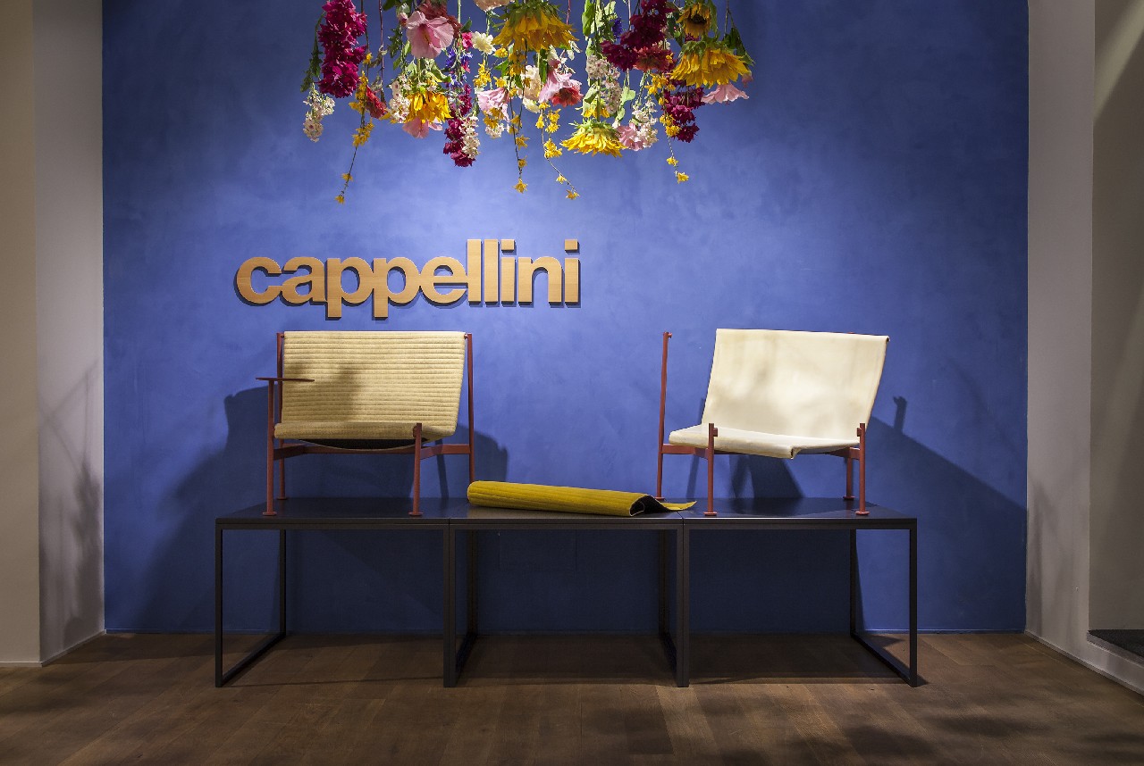 Cappellini Point mostra Telo Lounge: l&#8217;allestimento speciale curato da Giulio Cappellini, le foto