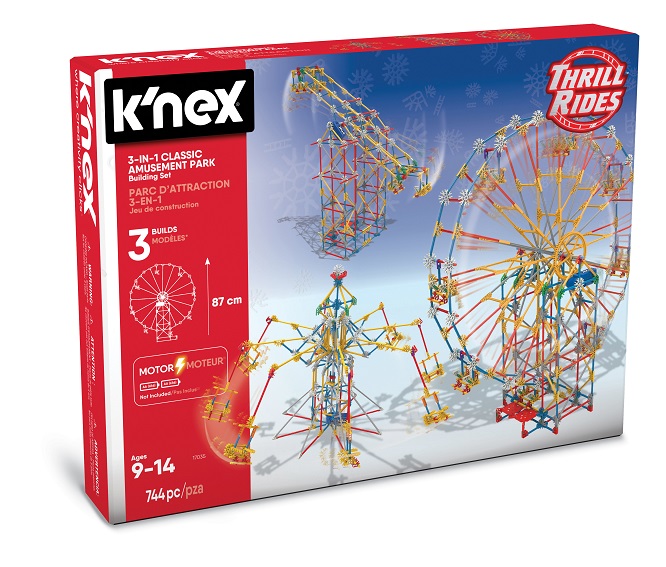 K’nex, in vendita in Italia i roller coaster, la ruota panoramica e le costruzioni
