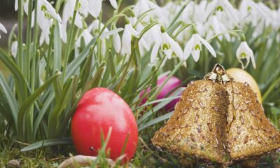 Campane di Pasqua in pasta di sale