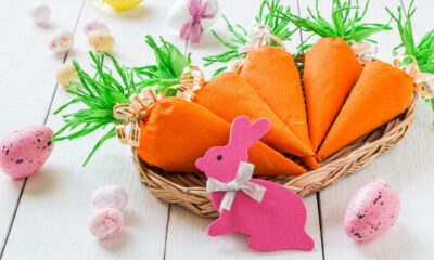 Lavoretti Pasqua fai da te carote