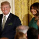 look di Melania Trump per San Patrizio