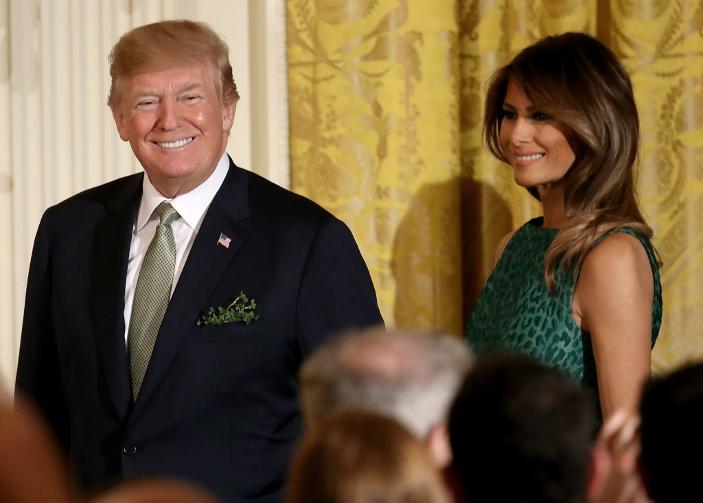 Copia il look di Melania Trump per San Patrizio