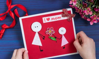 Lavoretti festa della mamma materiale riciclato