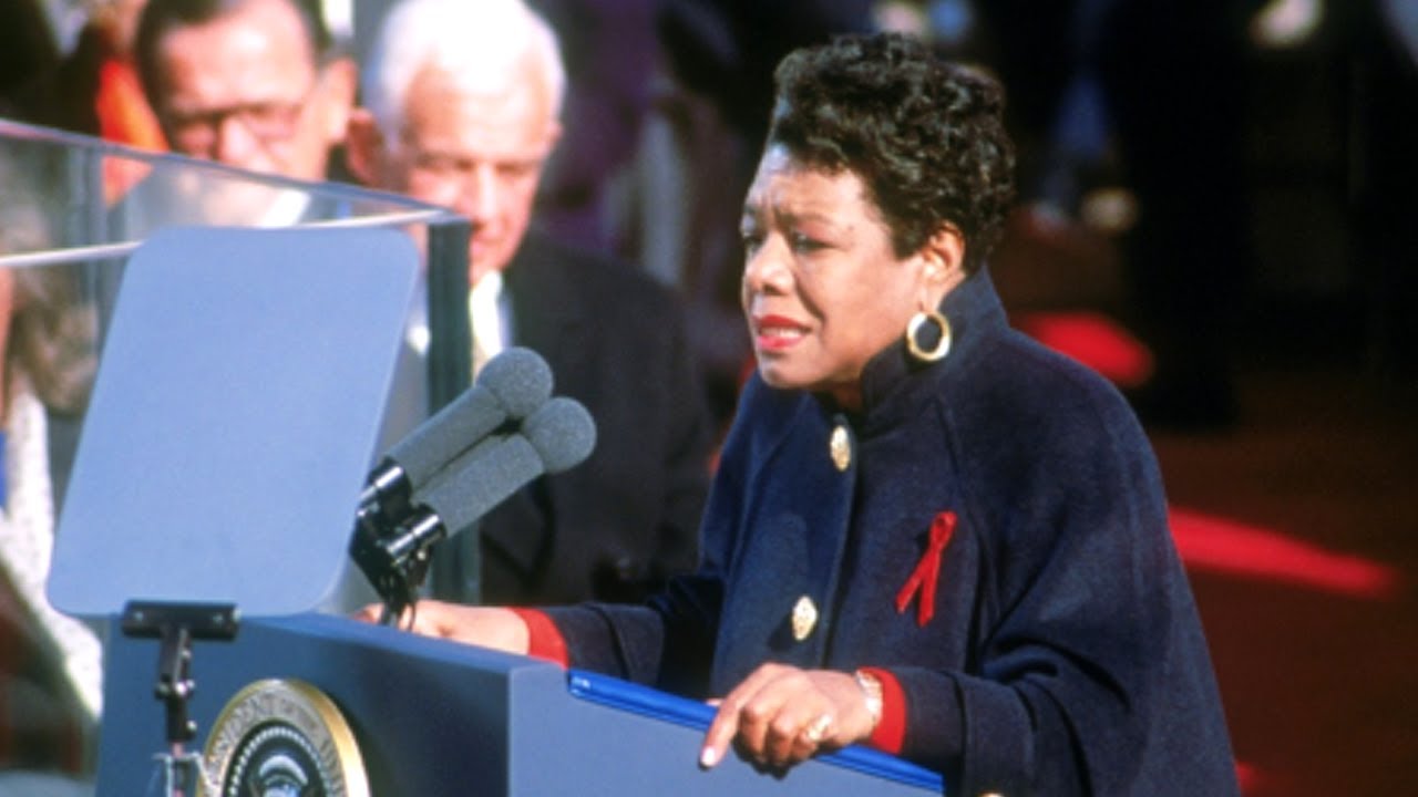 Maya Angelou la poesia per l&#8217;insediamento di Bill Clinton (1993)