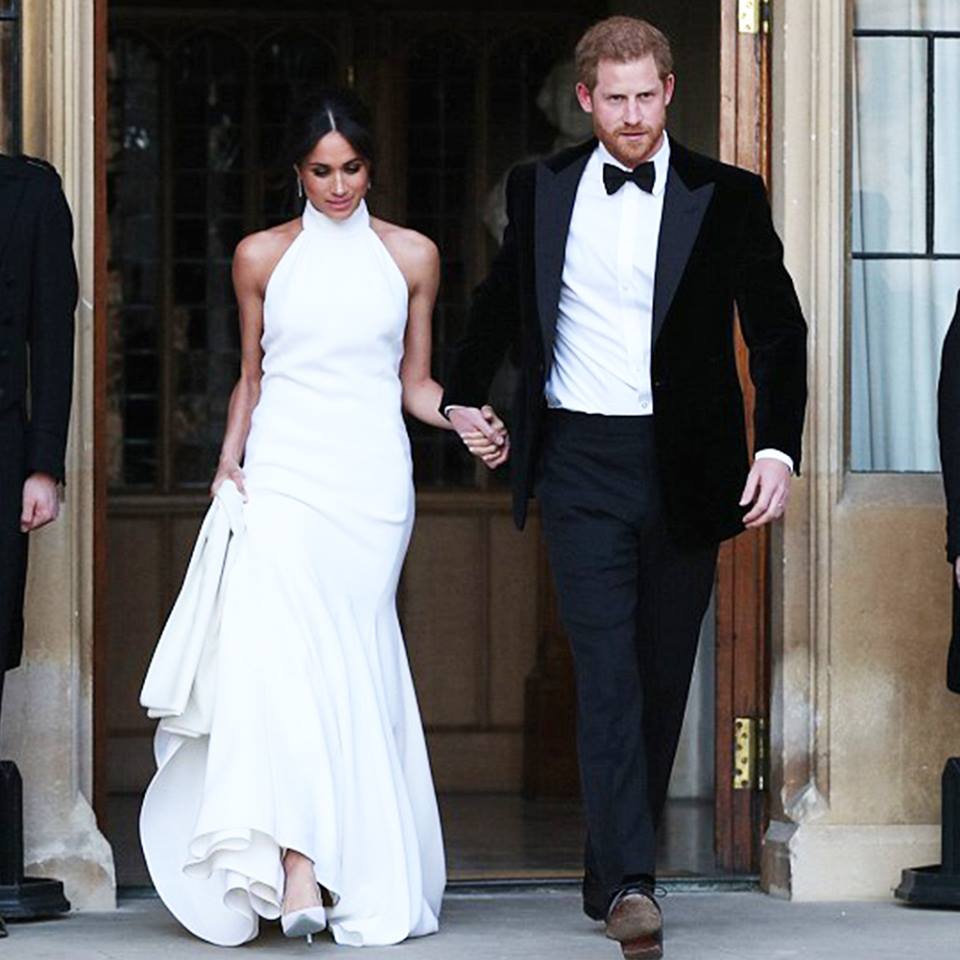 Matrimonio Harry e Meghan: il secondo abito da sposa è di Stella McCartney
