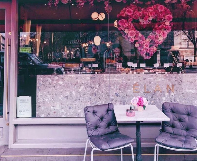 Élan Cafe: il bar di Londra dove tutto è rosa
