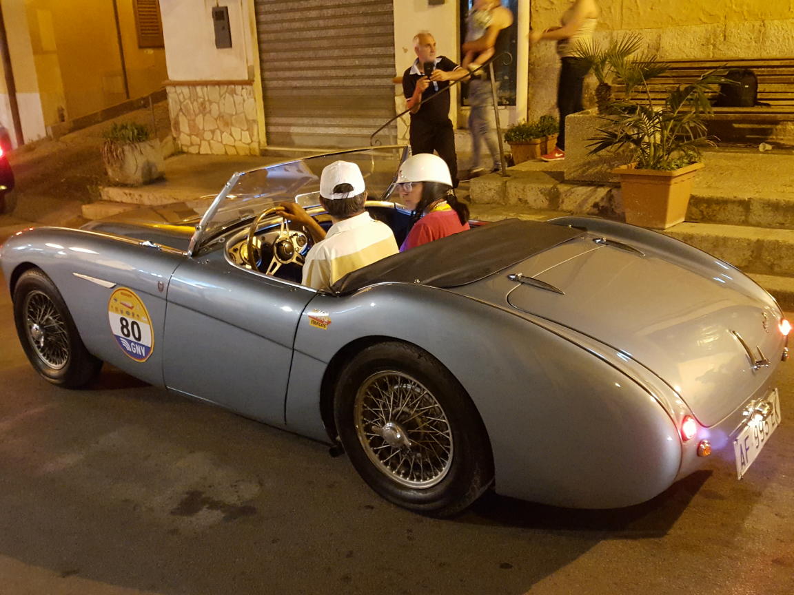 Giro di Sicilia 2018: bandiera a scacchi per le auto d’epoca